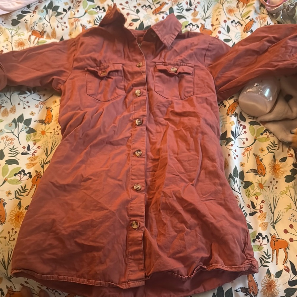 Girls Rust dress